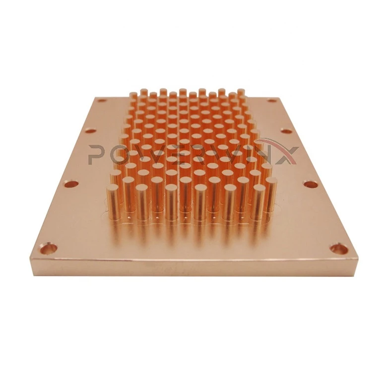 Copper Pin Fin Heat Sink