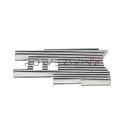 Aluminium vikta finkylflänsen